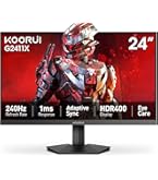Amazon.com: KOORUI 24 Inch 240Hz Gaming Monitor, FHD 1080P Fast